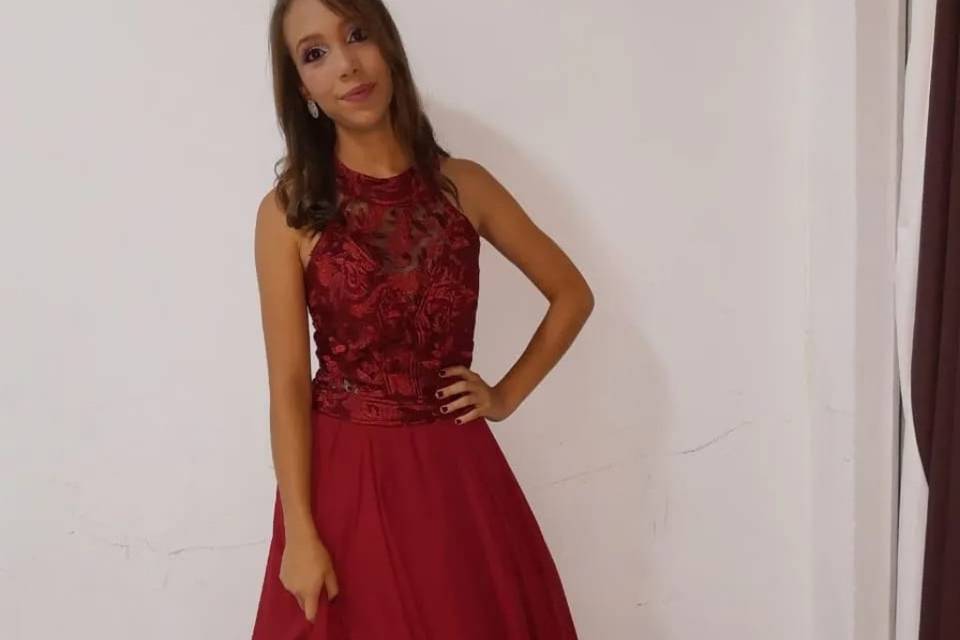 Vestido de debutante marcia