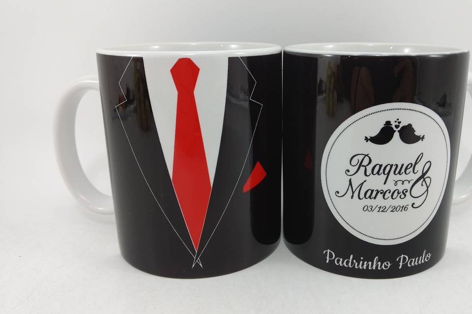 Caneca de Porcelana Personaliz