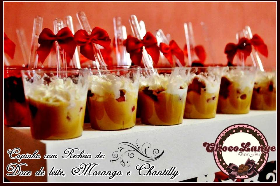 Doce de leite morango chantily