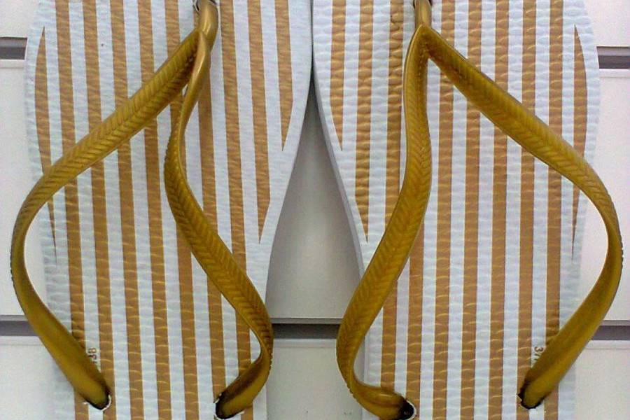 Chinelos personalizados