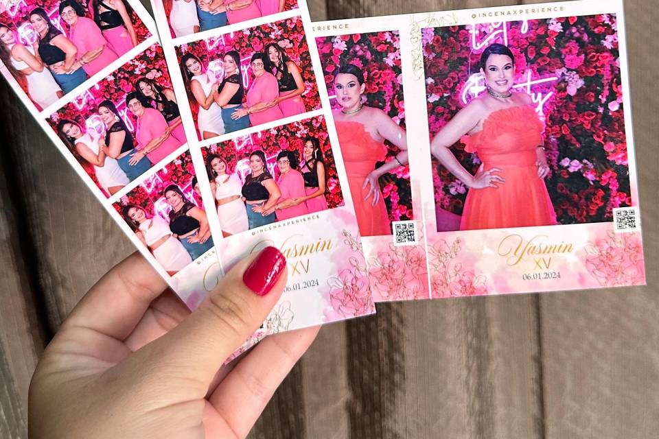Fotos tirinha com 3 poses e po