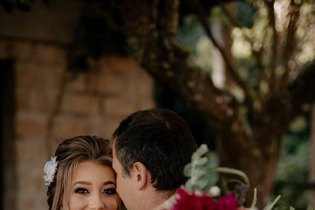 Casamento ao ar livre