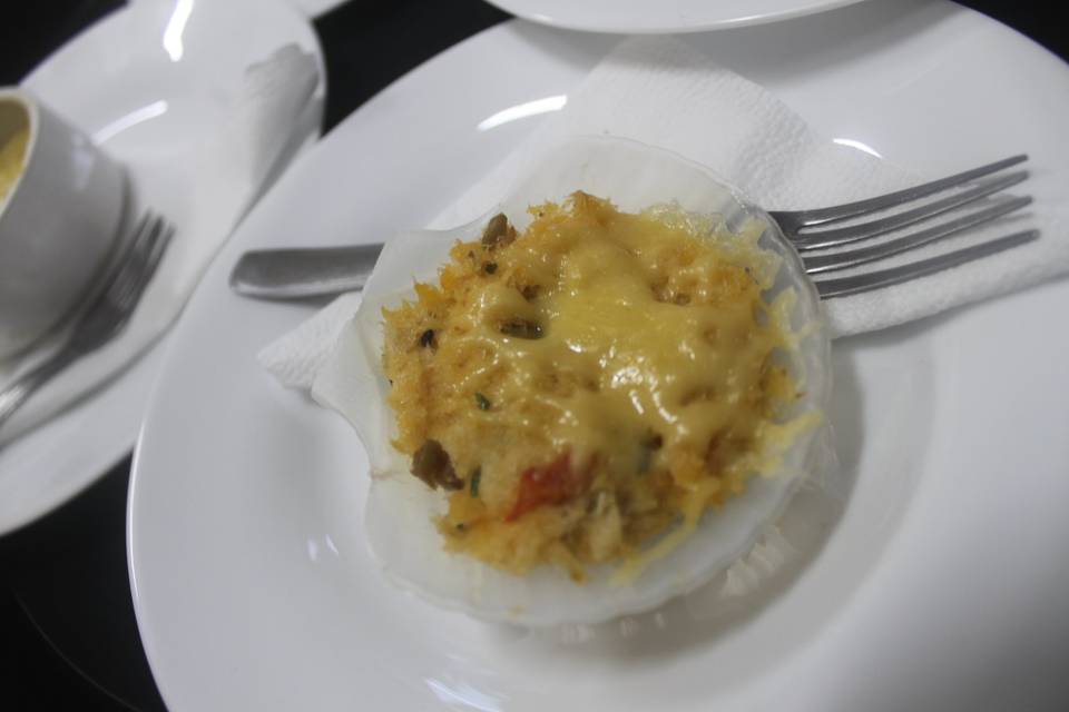 Escondidinho de carne seca