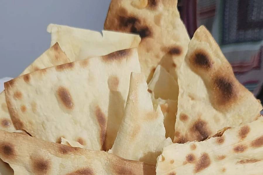 Placas crocante de parmesão