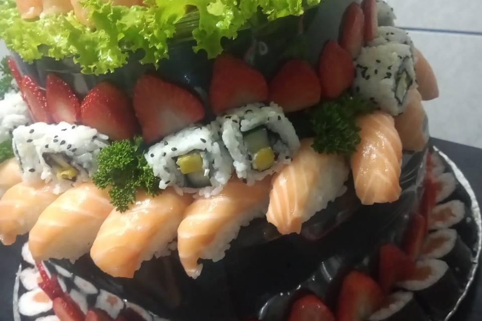 Bolo Sushi