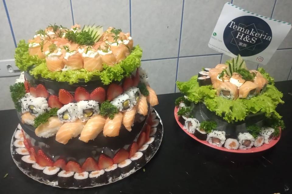 Bolo Sushi