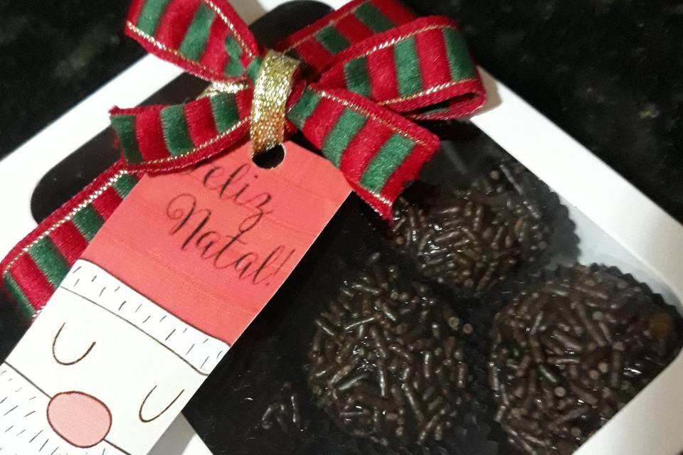 Caixinha de brigadeiros