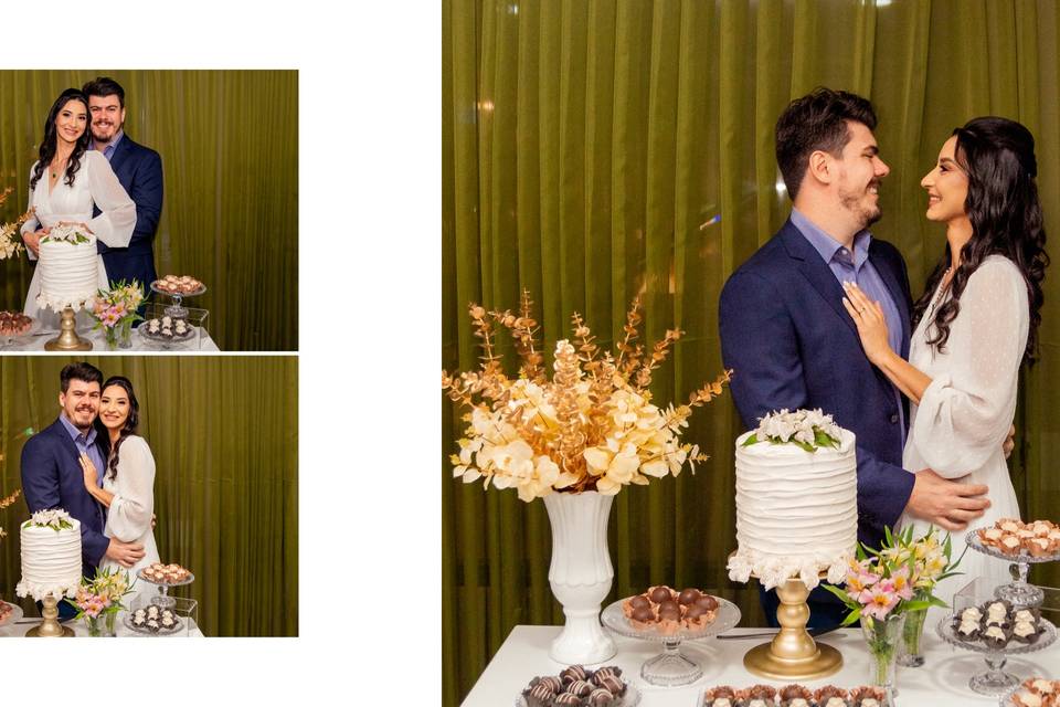 Album fotográfico Casamento