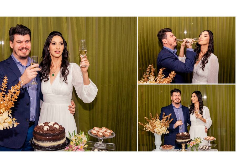 Album fotográfico Casamento