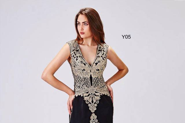 Vestido Preto Fino Traje