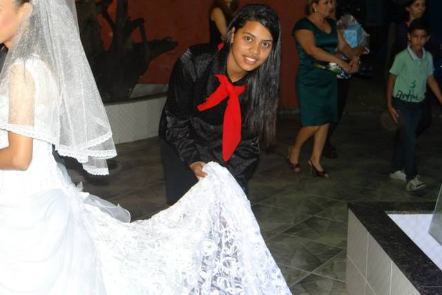 Cuidando da noiva