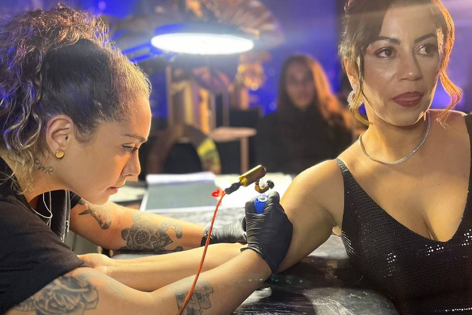 Tatuagem em casamento