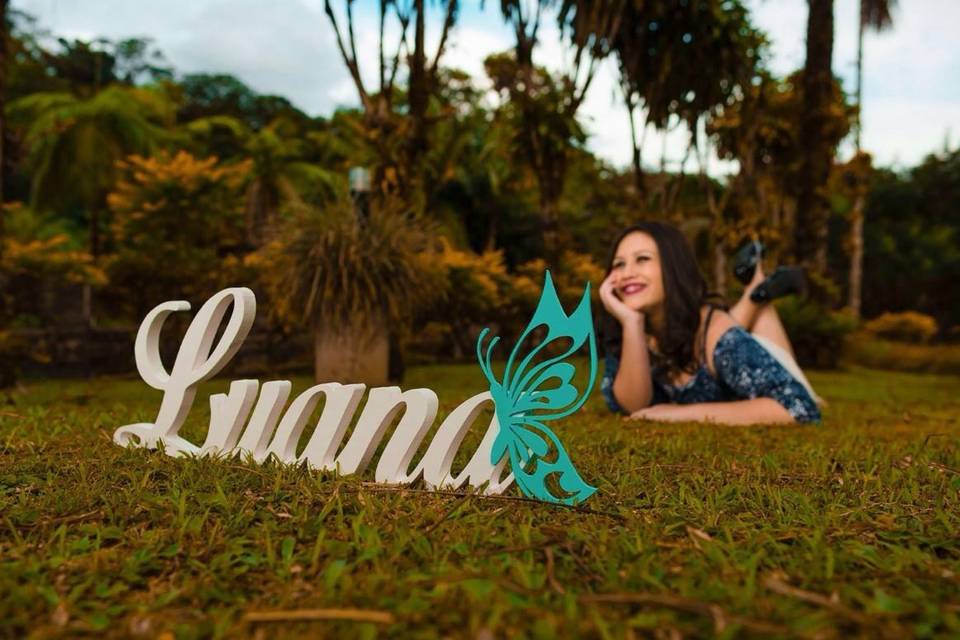 Letras 15 anos