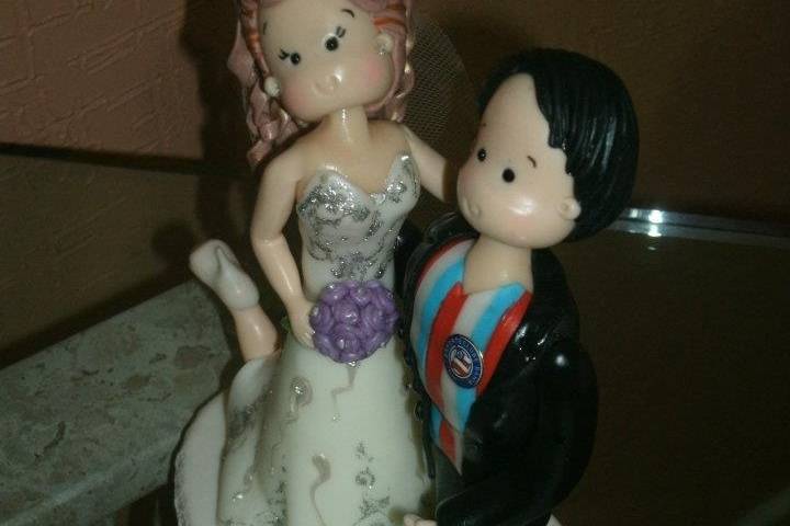 Topo de bolo casamento