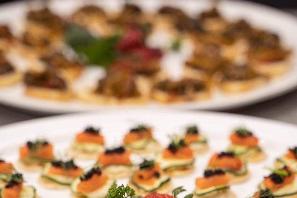 Canapés de entrada