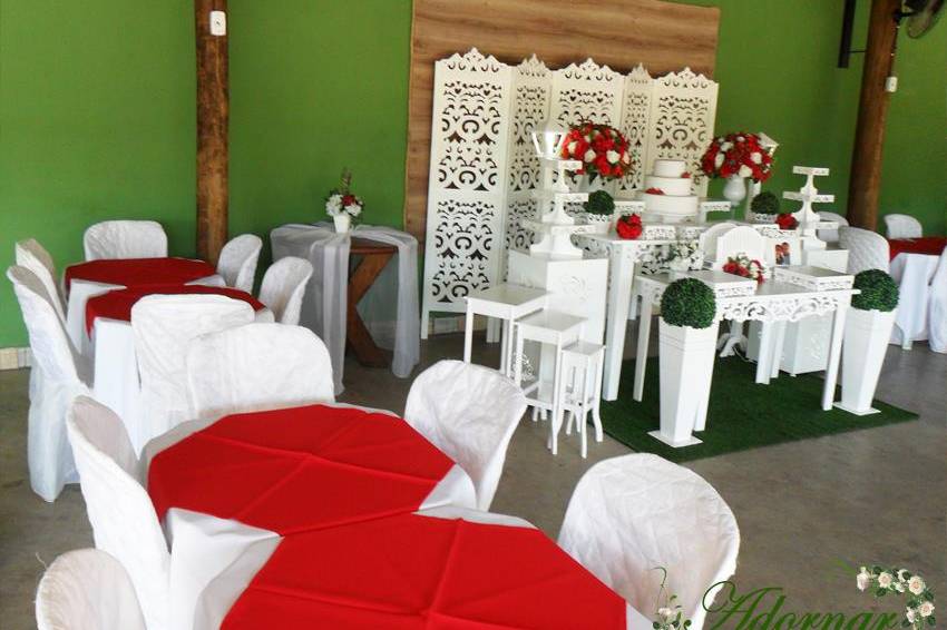 Decoraçao Casamento Mesa Bolo