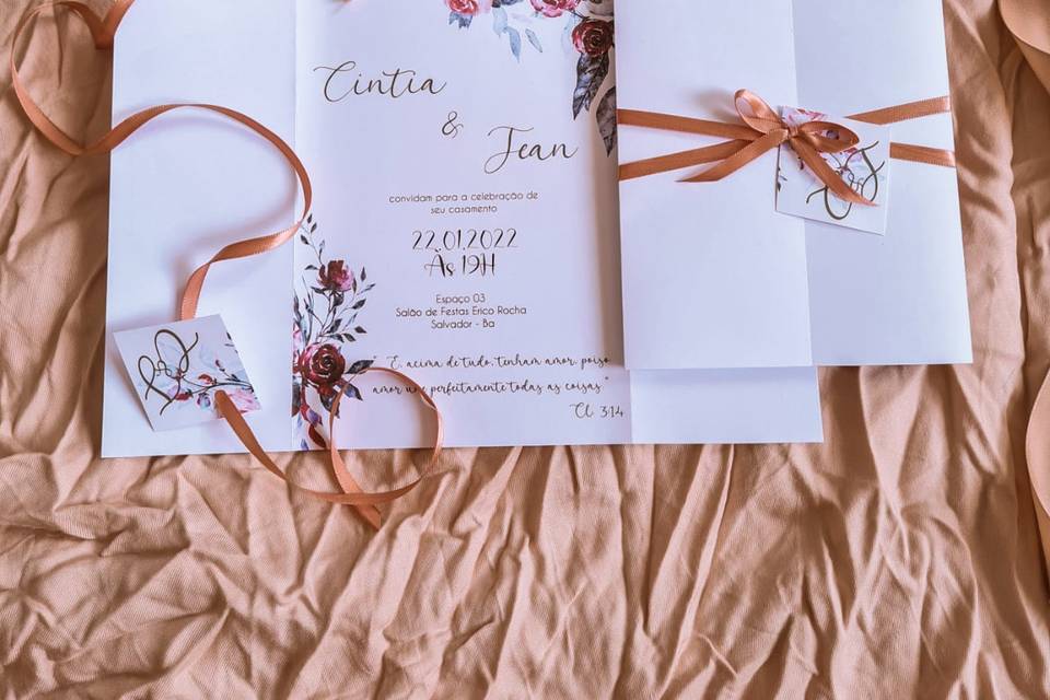 Papelaria para casamento