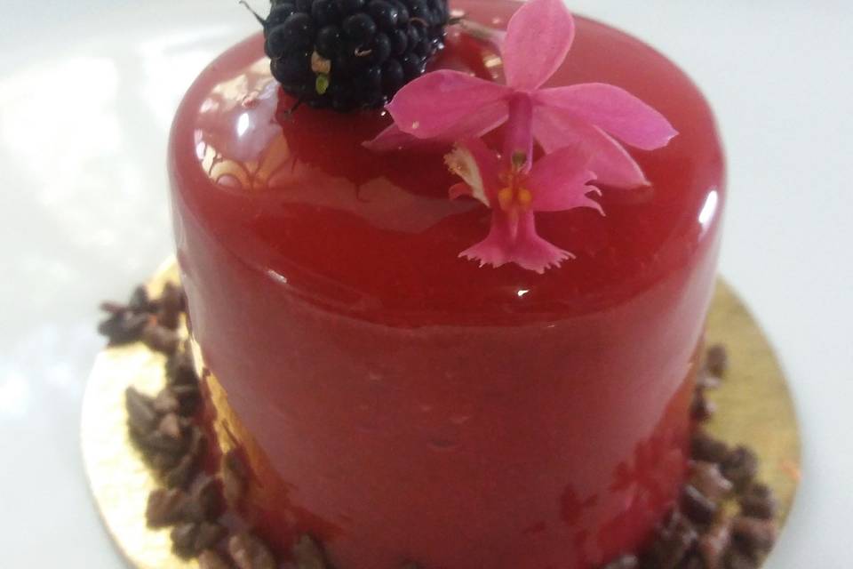 Mousse de amora