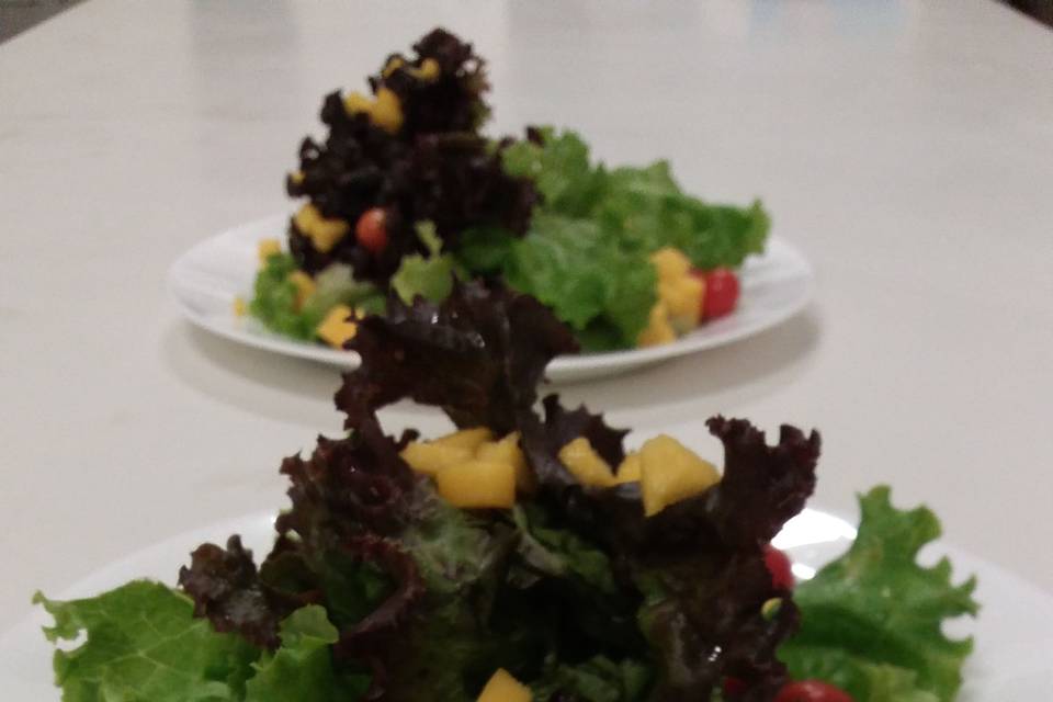 Salada empratada