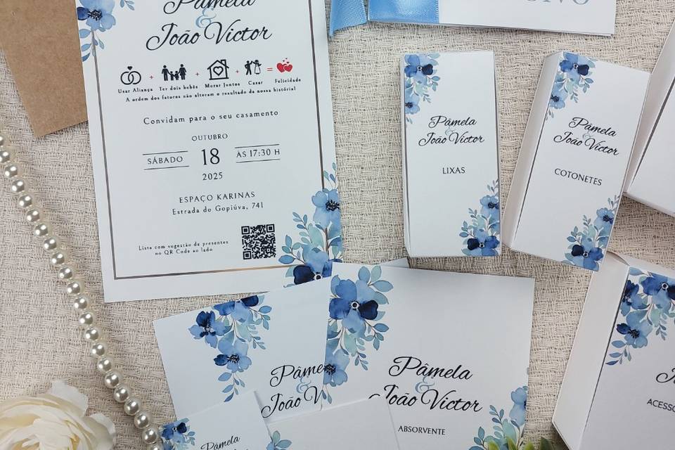 Kit papelaria personalizada