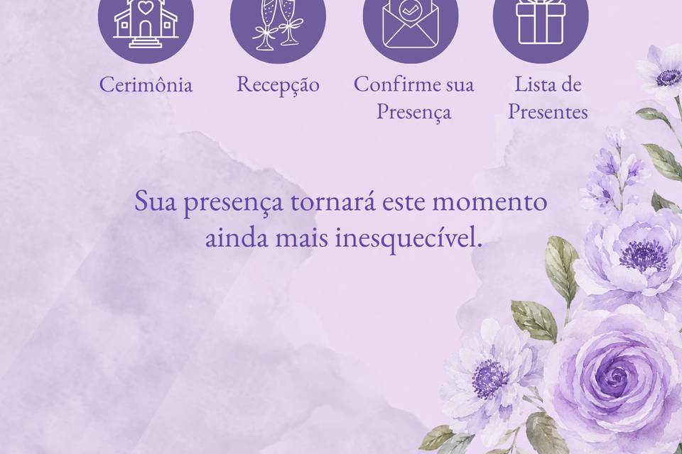 Convite Digital Personalizável