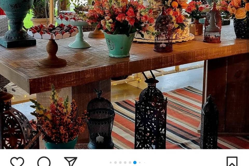 Mesa de bolo