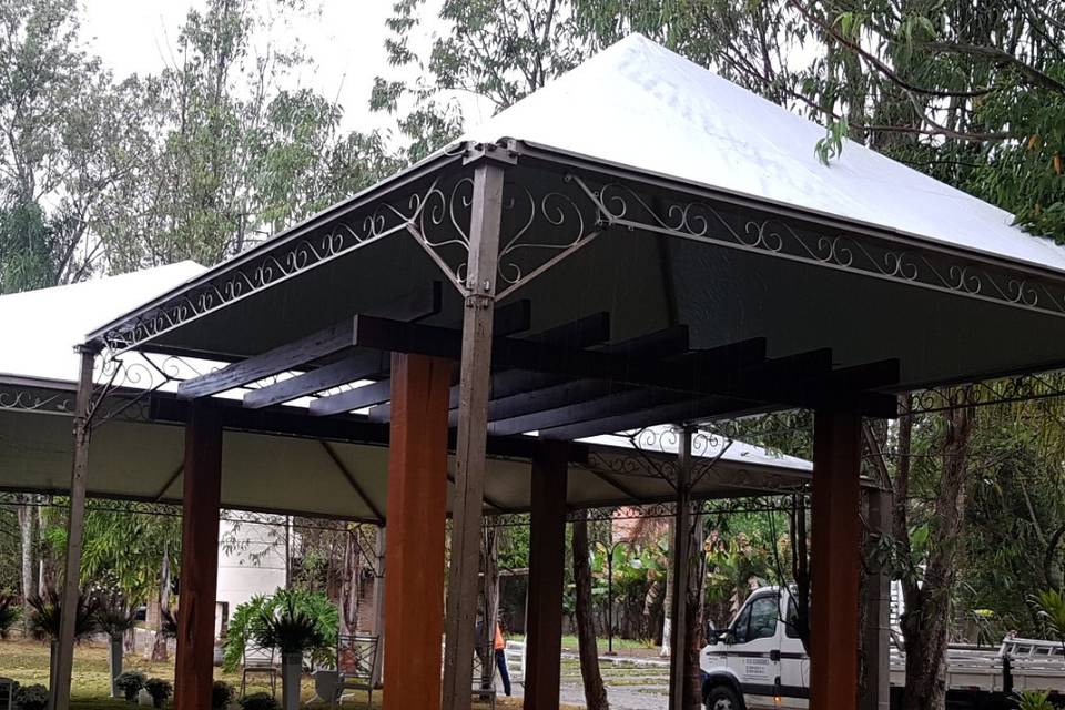 Tenda para pergolado