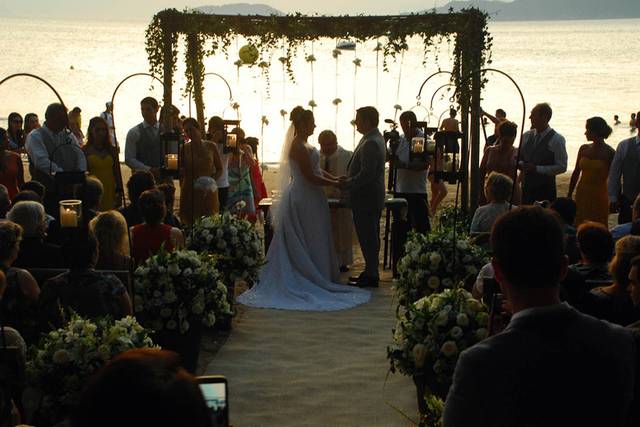 Casamento ao ar livre