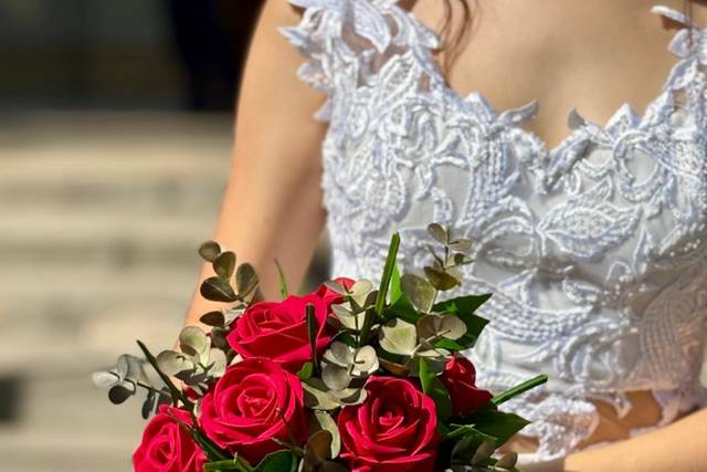 Buquê Simples de Rosas