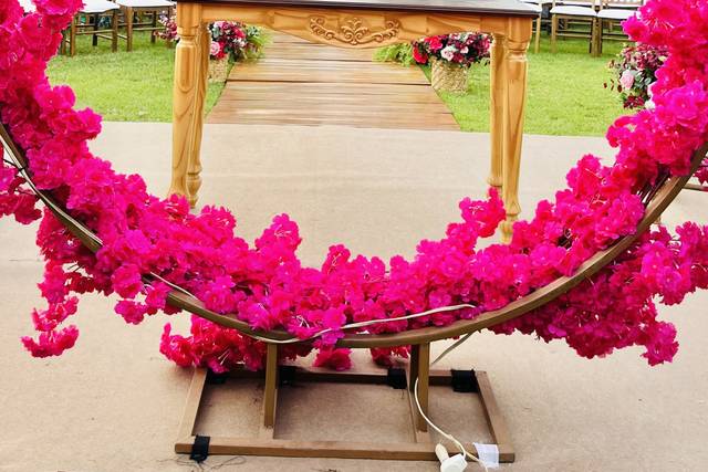 Casamento ao ar livre