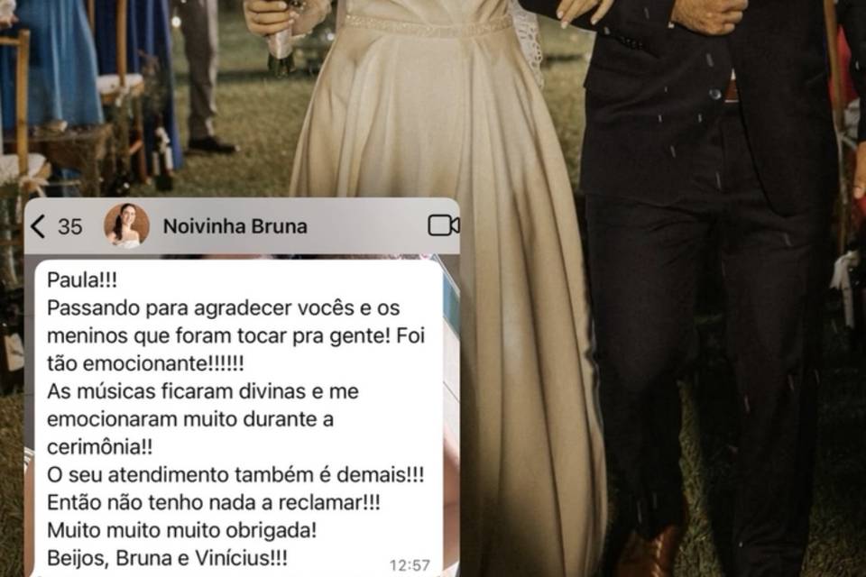 Feedback Bruna 😍