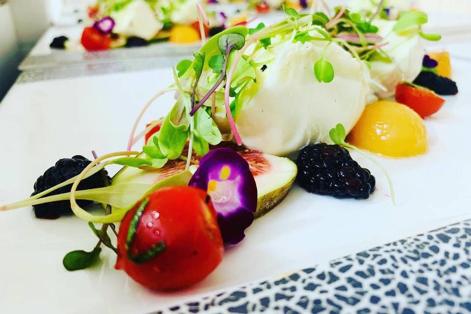 Burrata tropical