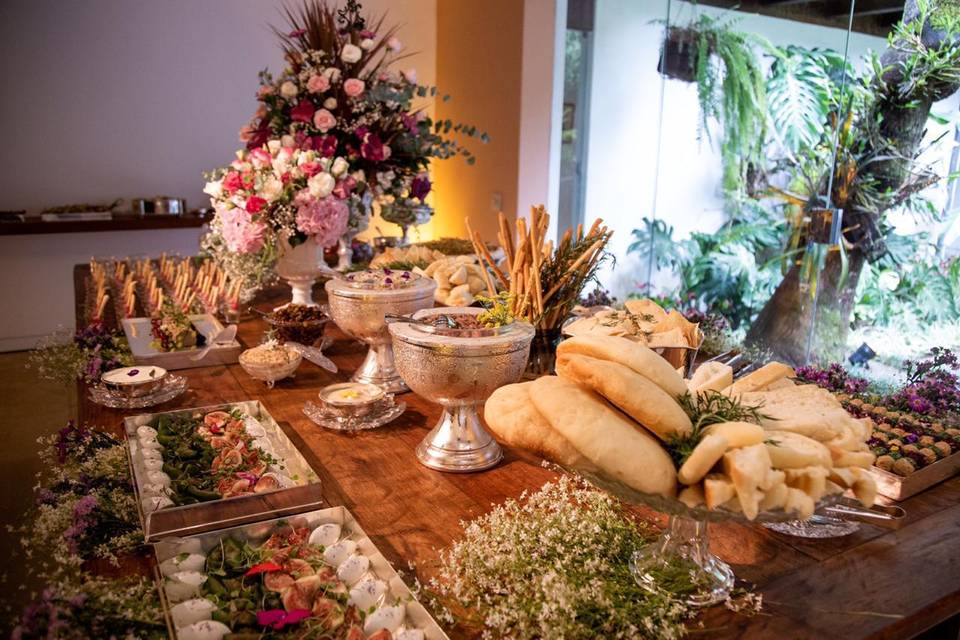 Mesa de casamento