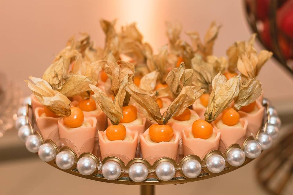 Baunilha com physalis