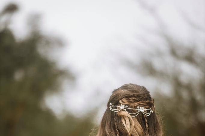 Penteado Boho