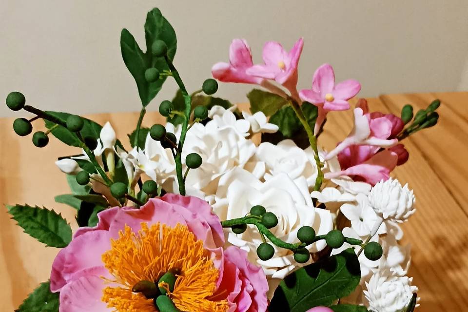 Flores de açúcar