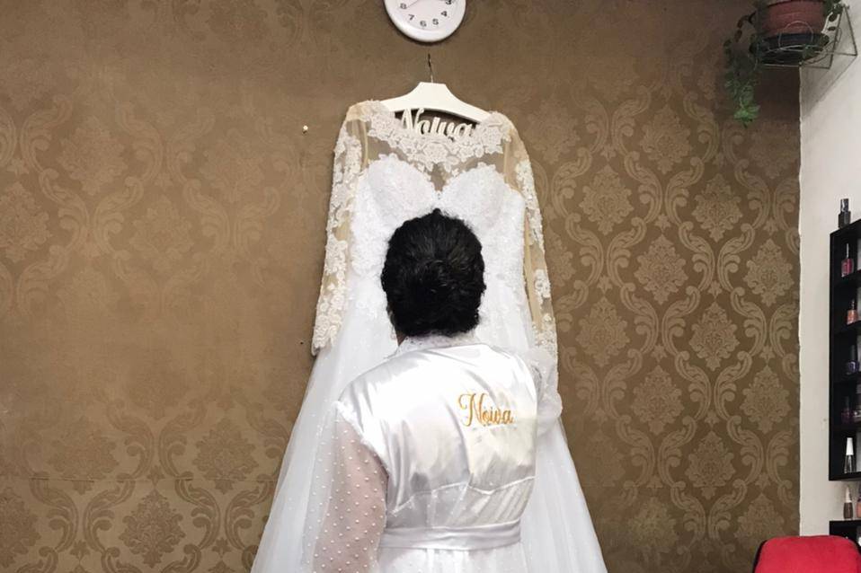 Robe de noiva personalizado