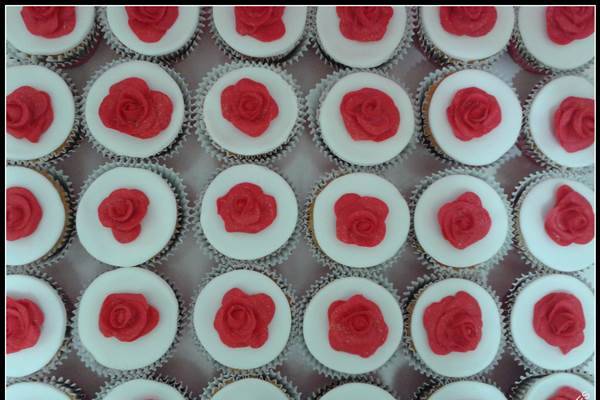 Cupcakes flores