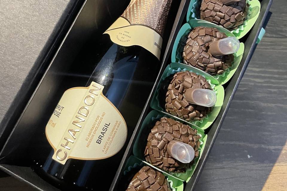 Kit Chandon + Brigadeiros