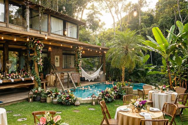 Piscina Jardim Decoração 02