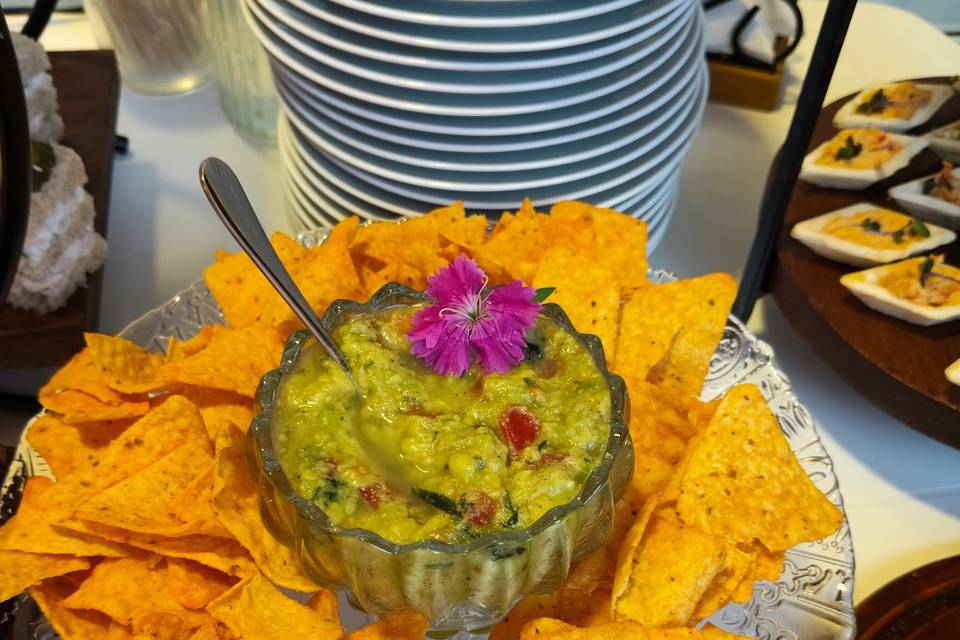 Guacamole com Nachos