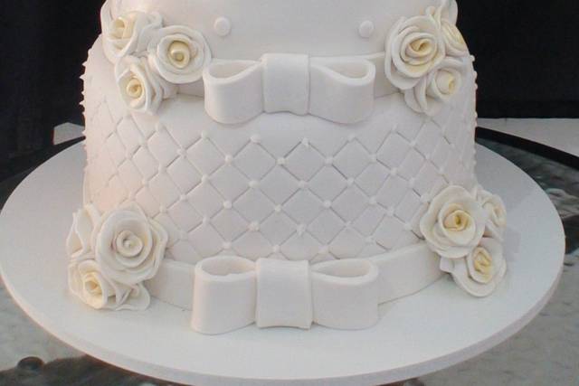 Bolo 3 andares off white
