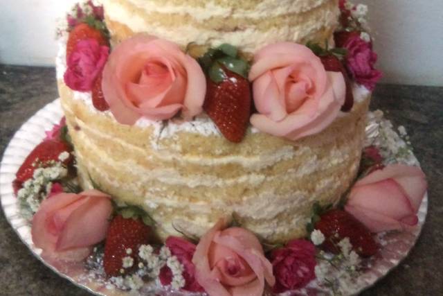 Naked cake