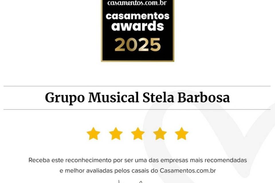 Uma grande conquista!