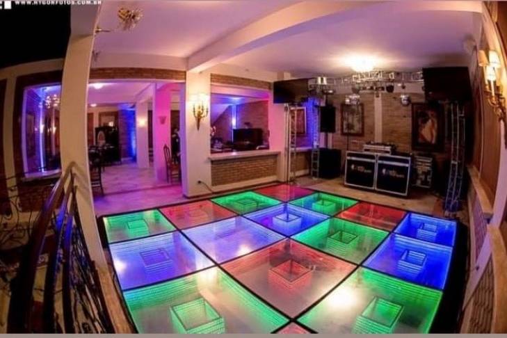 Sala para pista de dança