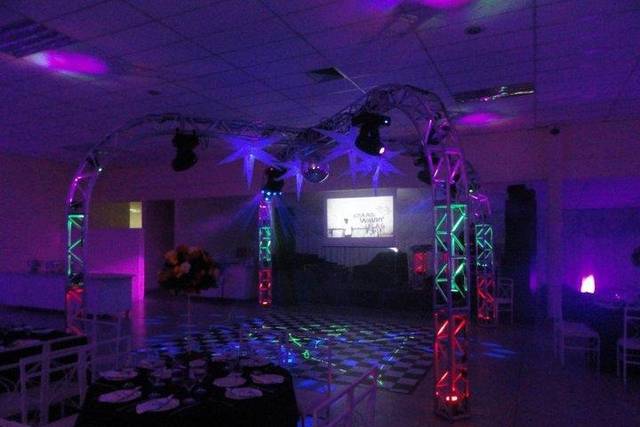 Pista quadriculada para a festa