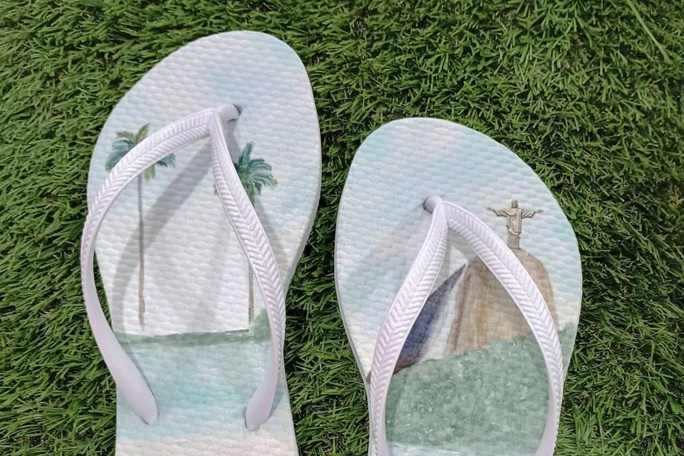 Chinelo casamento