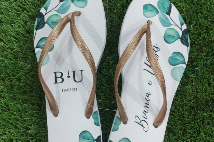 Chinelo casamento