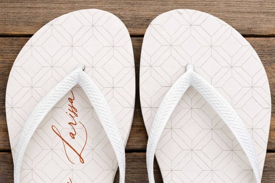 Chinelo casamento
