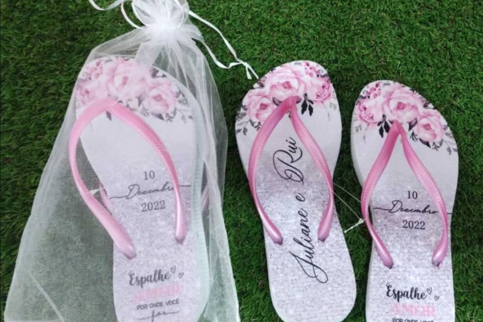 Chinelo casamento